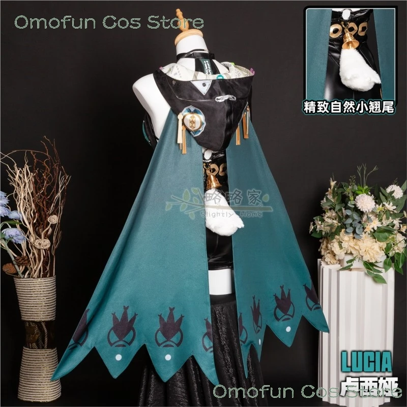 أزياء ZZZ لوسيا إيلوين التأثيرية للنساء والفتيات أزياء ريوشيا إروين باروكة زينليس زون صفر أزياء الهالوين للبالغين #3