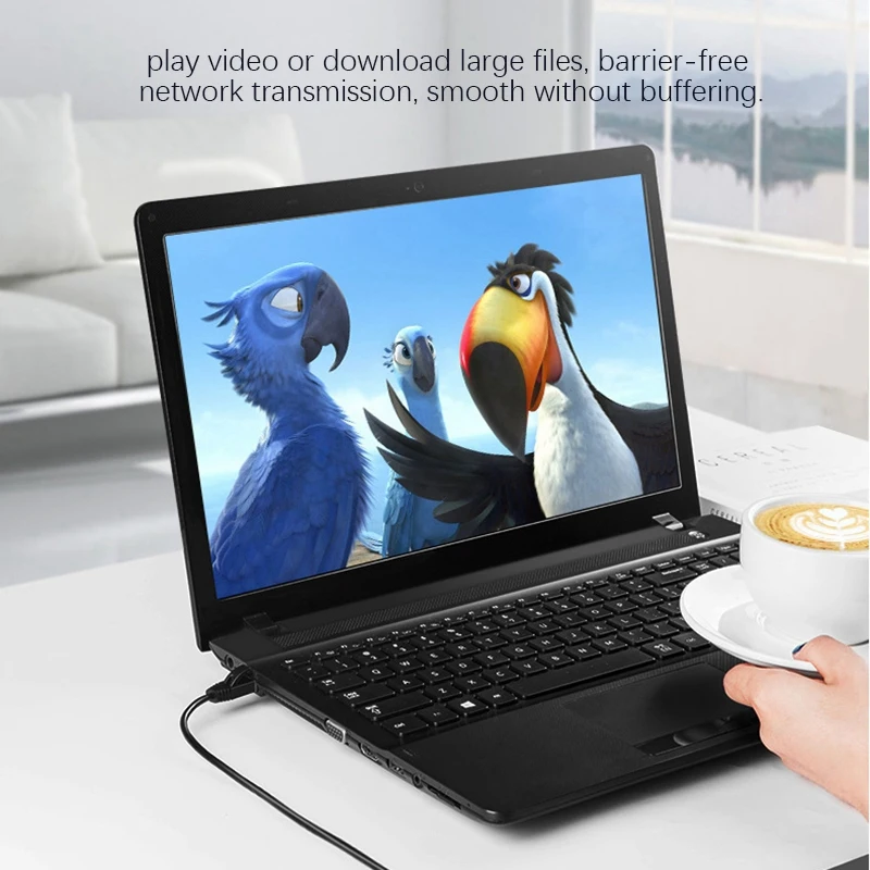 Cat 8 kabel Ethernet jaringan LAN Cat8 Rj45 kabel jaringan kecepatan 40Gbps 32AWG untuk Modem Router