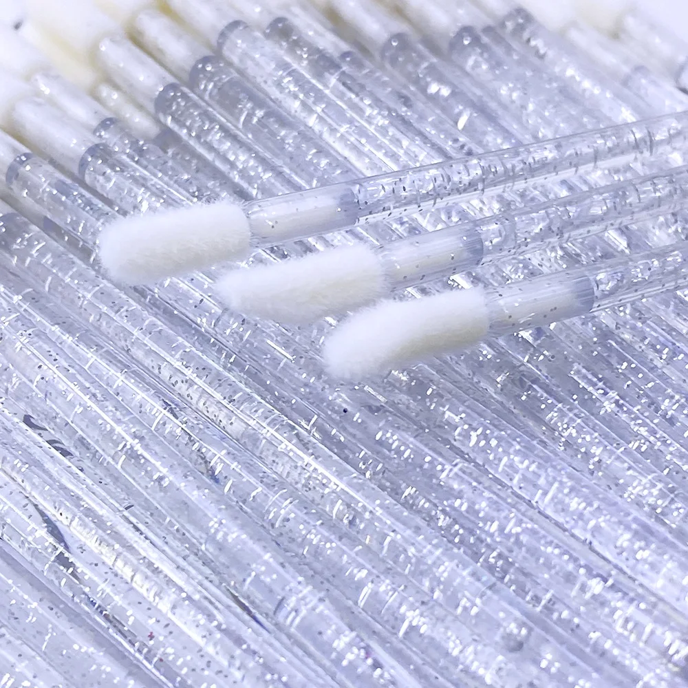 500 قطعة مجموعة فرش المتاح عصي الماسكارا الشفاه فرش Microbrush قضيب مسحة ل رمش تمديد الحاجب أدوات ماكياج