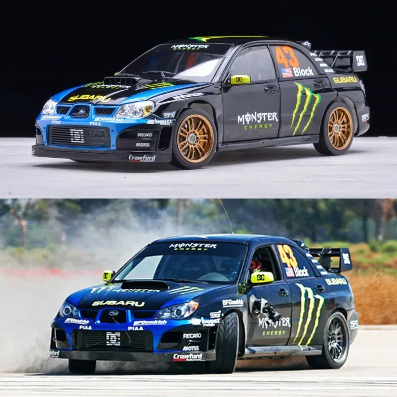 

1:18 Scale 2008 Drifting Show Supercar Diecast Alloy Car Model High Simulation Metal Drift Racing Vehicle Collection Ornament