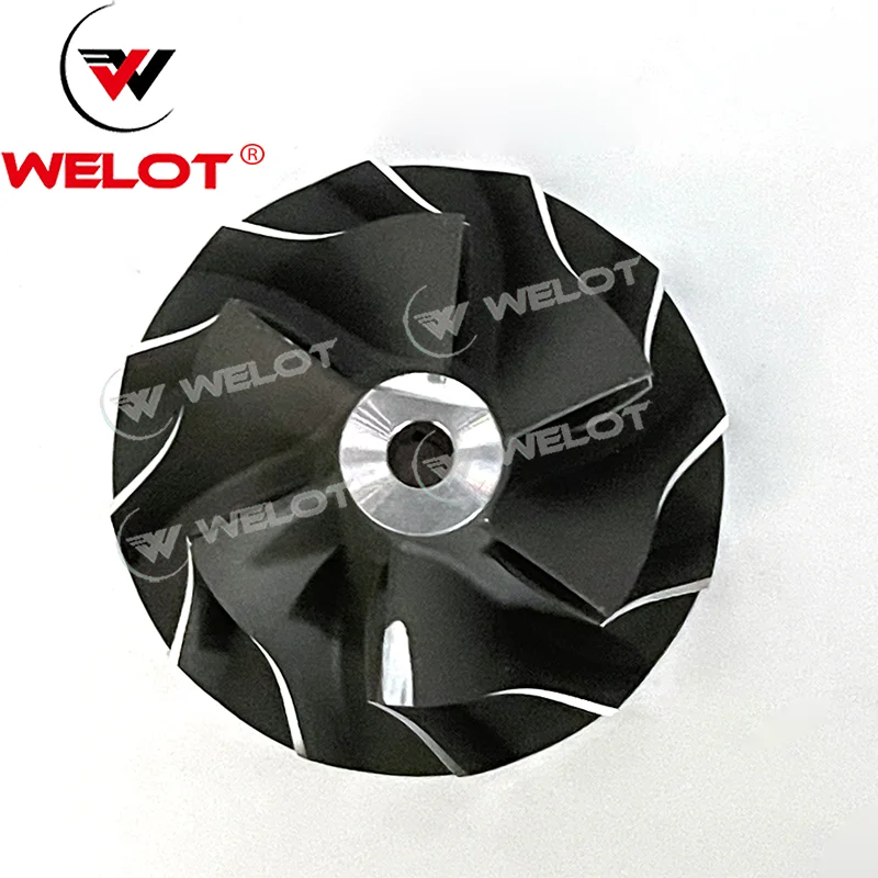 

49373-01001 Колесо компрессора литья турбо 49373-01002 49373-01003 49373-01004 Для Audi A1 A3 VW Seat Skoda 1.4 TSI 90 Kw CAXA