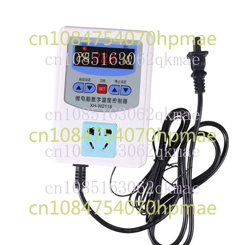 

Microcomputer Digital Thermostat Breeding Room Timing Temperature Control Socket Electric Hotline Temperature Control