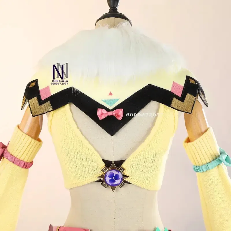 Juego popular Genshin Impact Varesa disfraz de Cosplay Anime nuevo ropa bonita de alta calidad falda máscara peluca para niñas mujeres traje de juego de rol