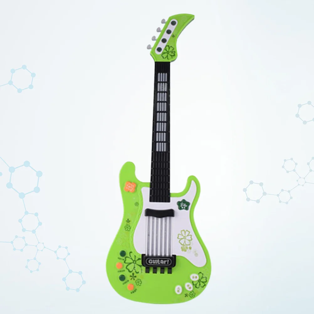 Kid Simulation Bass Player Guitar Children Toy Musical Instruments for Kids Toddler Multifunction