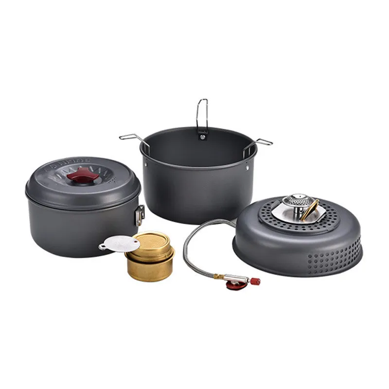 

Blesdeer Portable Windproof Gas Stove Set, Outdoor Gas Stove, Dual-purpose Stove Set