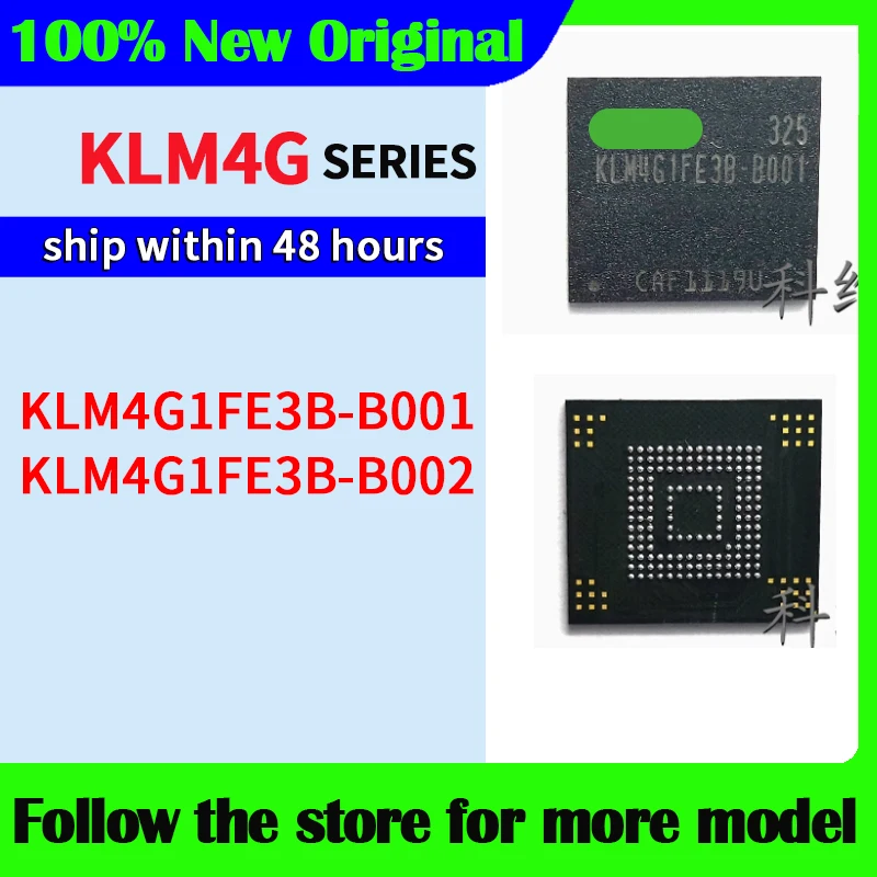 KLM4G1FE3B-B001  KLM4G1FE3B-B002  High quality New