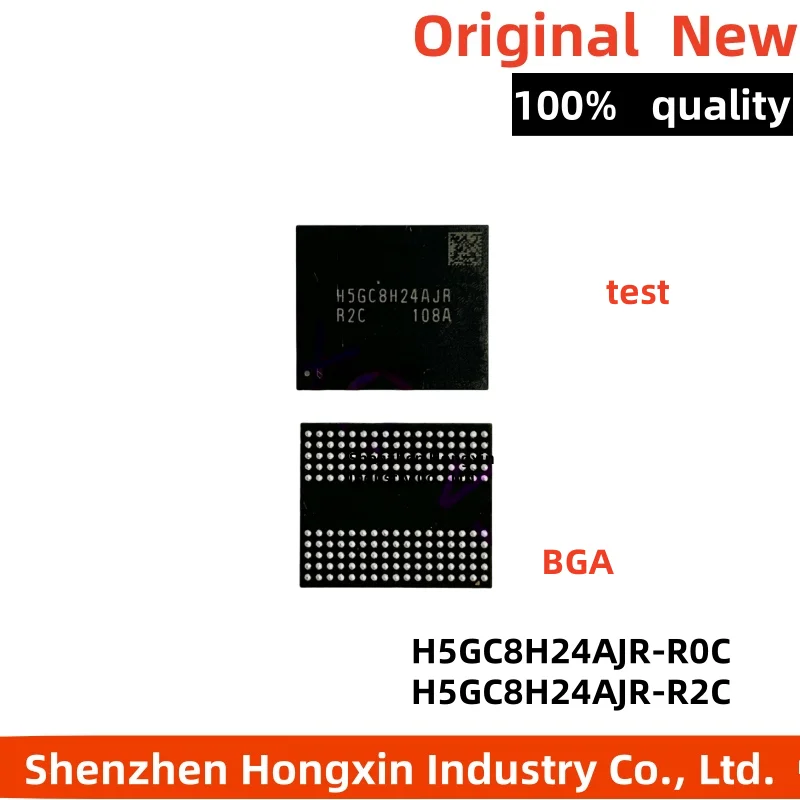 

1 piece H5GC8H24AJR-R0C H5GC8H24AJR-R2C DDR5 8GB BGA Test Video Memory Chip