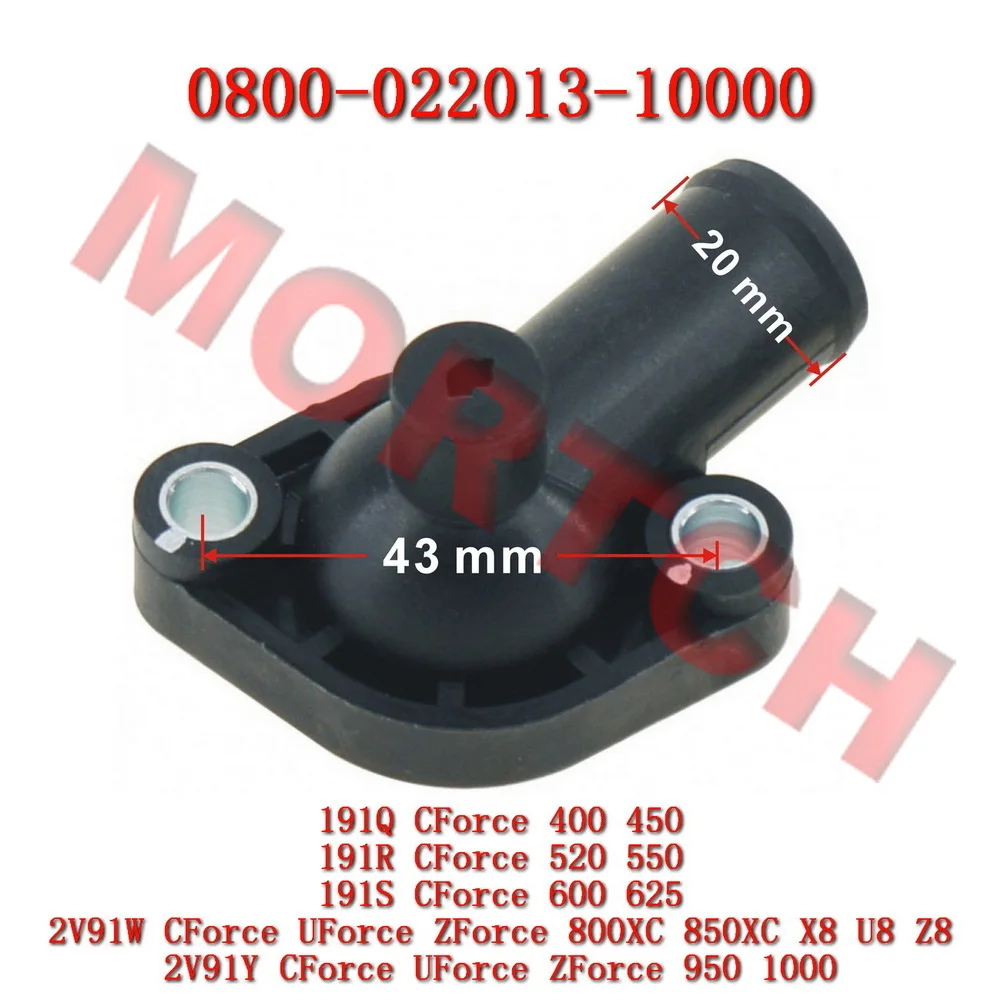 Original Thermostatabdeckung für CFMoto CForce 800 850 ATV CF 800 1000 450 400 520 500 625 600 850 ATR AU Moto 0800-022013-10000 – Detail 2