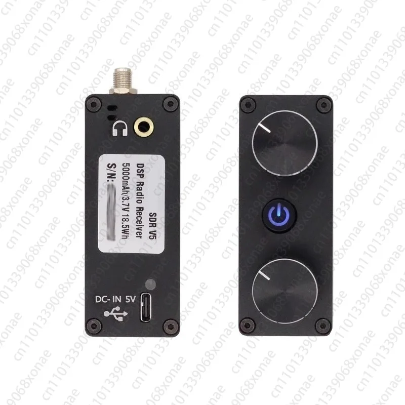 SDR DSP Radio, Receiver V5 with Options, 1.10d Firmware, Radio Shortwave