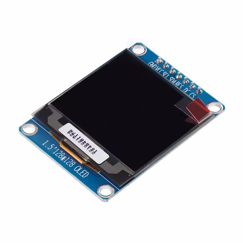 1,5-inch OLED-display LCD-schermmodule resolutie 128 * 128 SPI / IC-interface SSD1327-driver