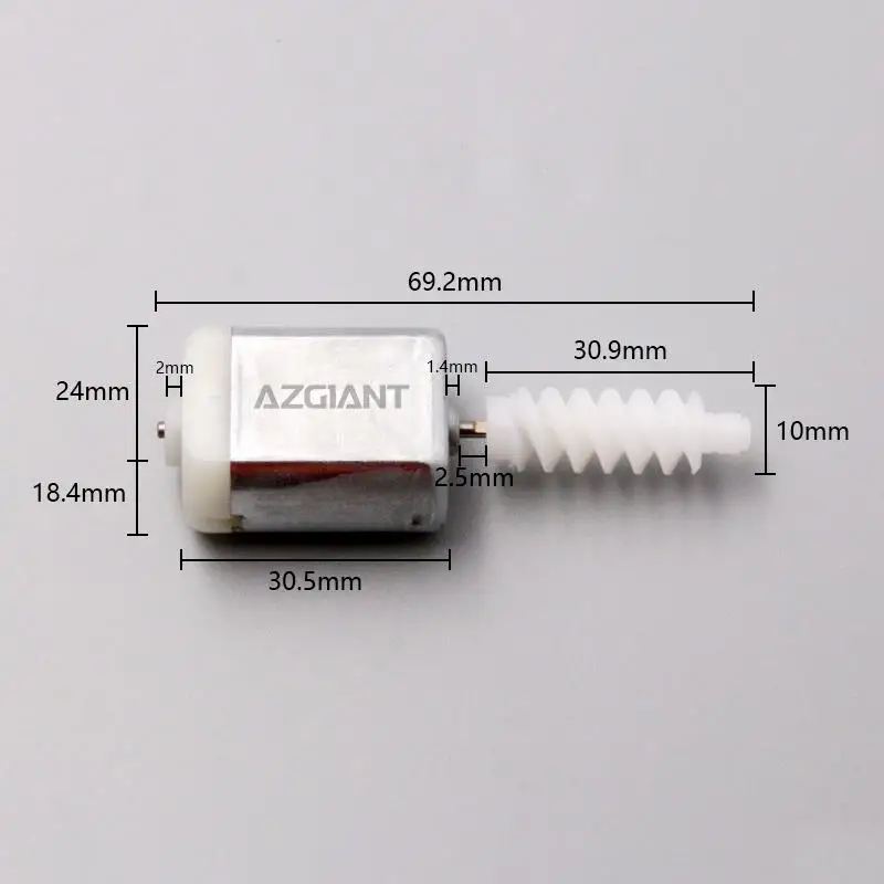 AZGIANT For 2015-2020 Vauxhall Astra Side Door Lock DC Motor Replacement High Speed Professional Car Accessories