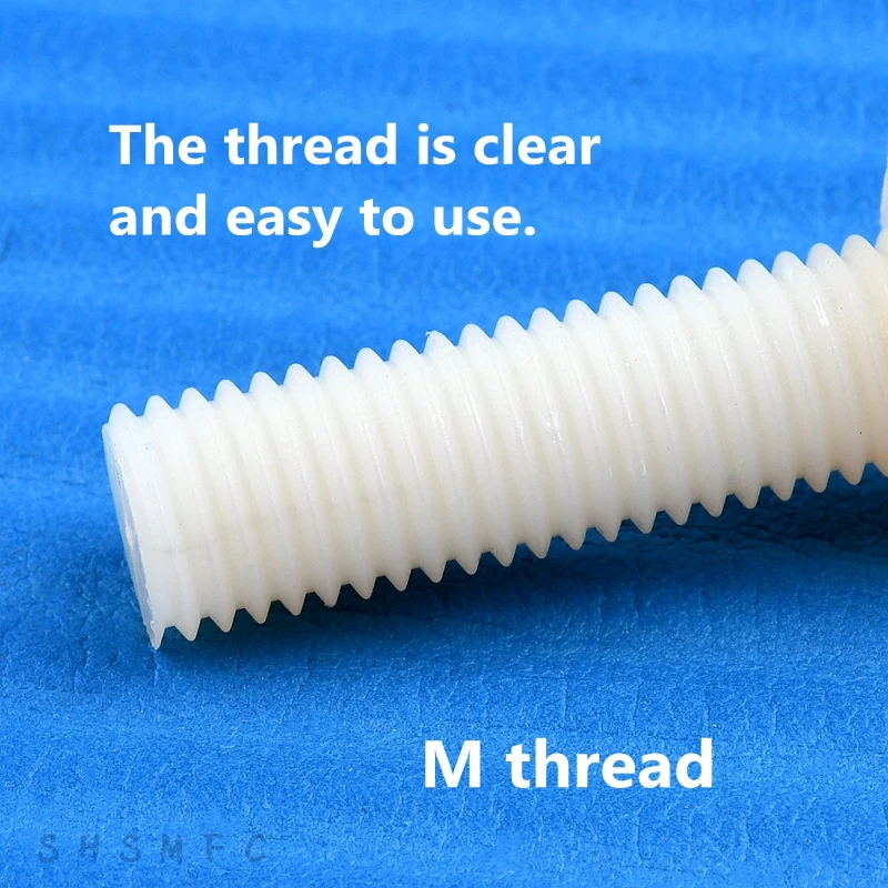 

5-50PCS M4 M5 M6 M8 M10 M12 Nylon Screw External Hexagon Screw M Screw Fittings Irrigation Supplies Fish Tank Accessories