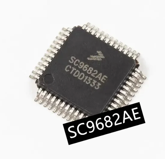 5pcs/Lot SC9682AE SC9682 QFP-48 Fragile chips commonly used in automotive computer boards NEW ORIGINAL