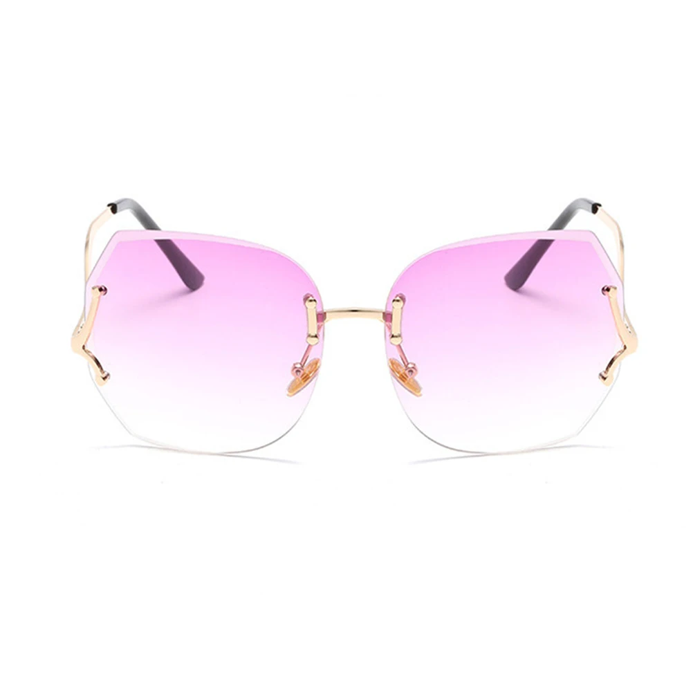 

Women Fashion Sunglasses Korean Version UV for Metal Frame Protection Chic Miss