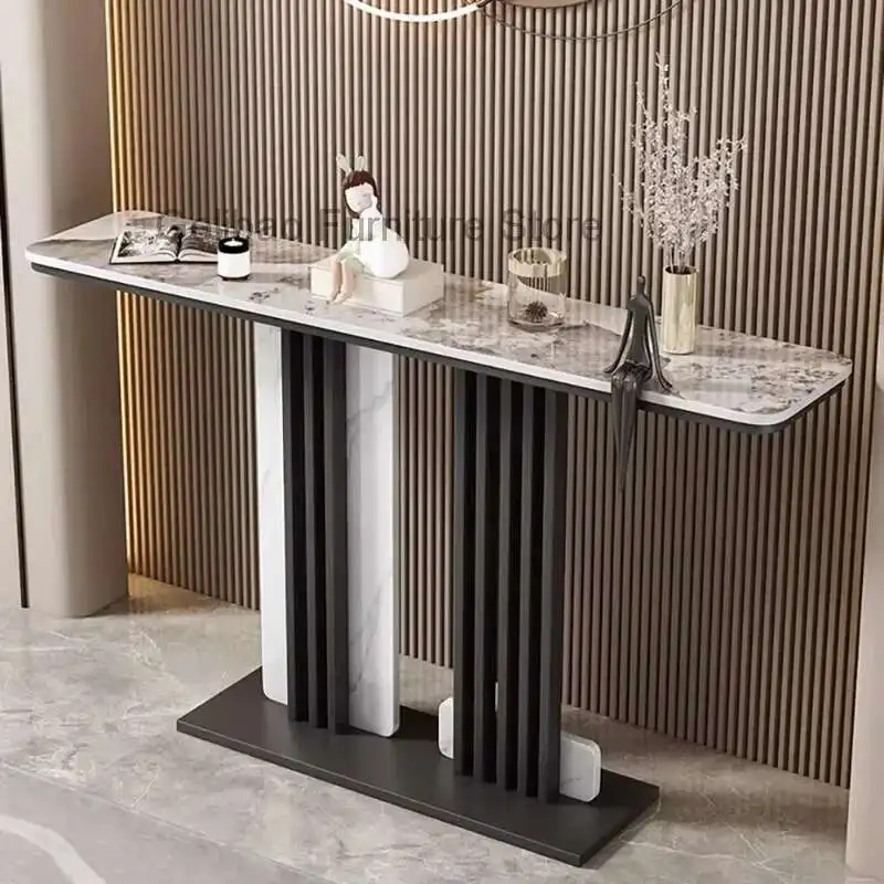 

Minimalist Beauty Console Table Trendy Entryways Glam Aesthetic Console Table Marble Modern Tisch Wohnzimer Home Furniture