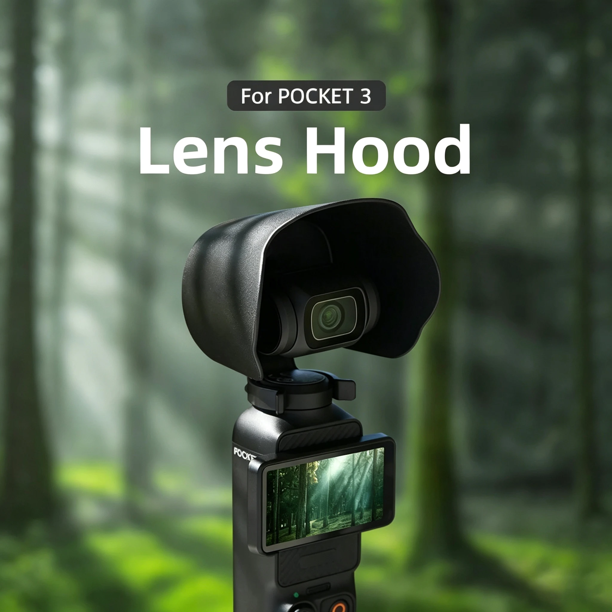 Travel Video Accessories - DJI Osmo Pocket 3 Lenskap Zonnekap