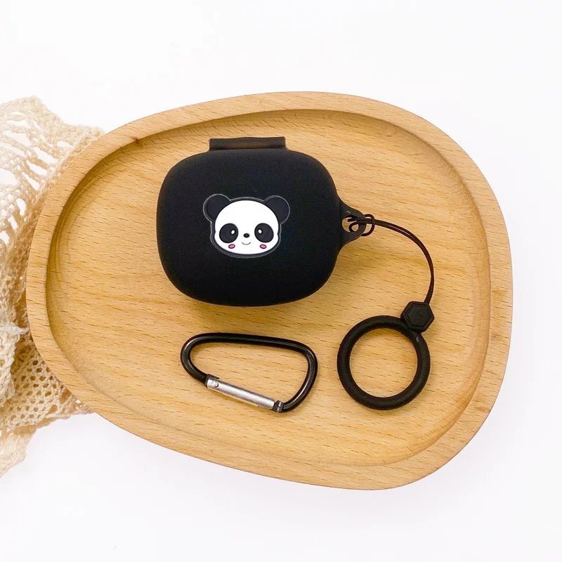 Cute Panda case For Haylou GT6 Case Cute Silicone Earphones Cover for Haylou gt6 case hearphone box