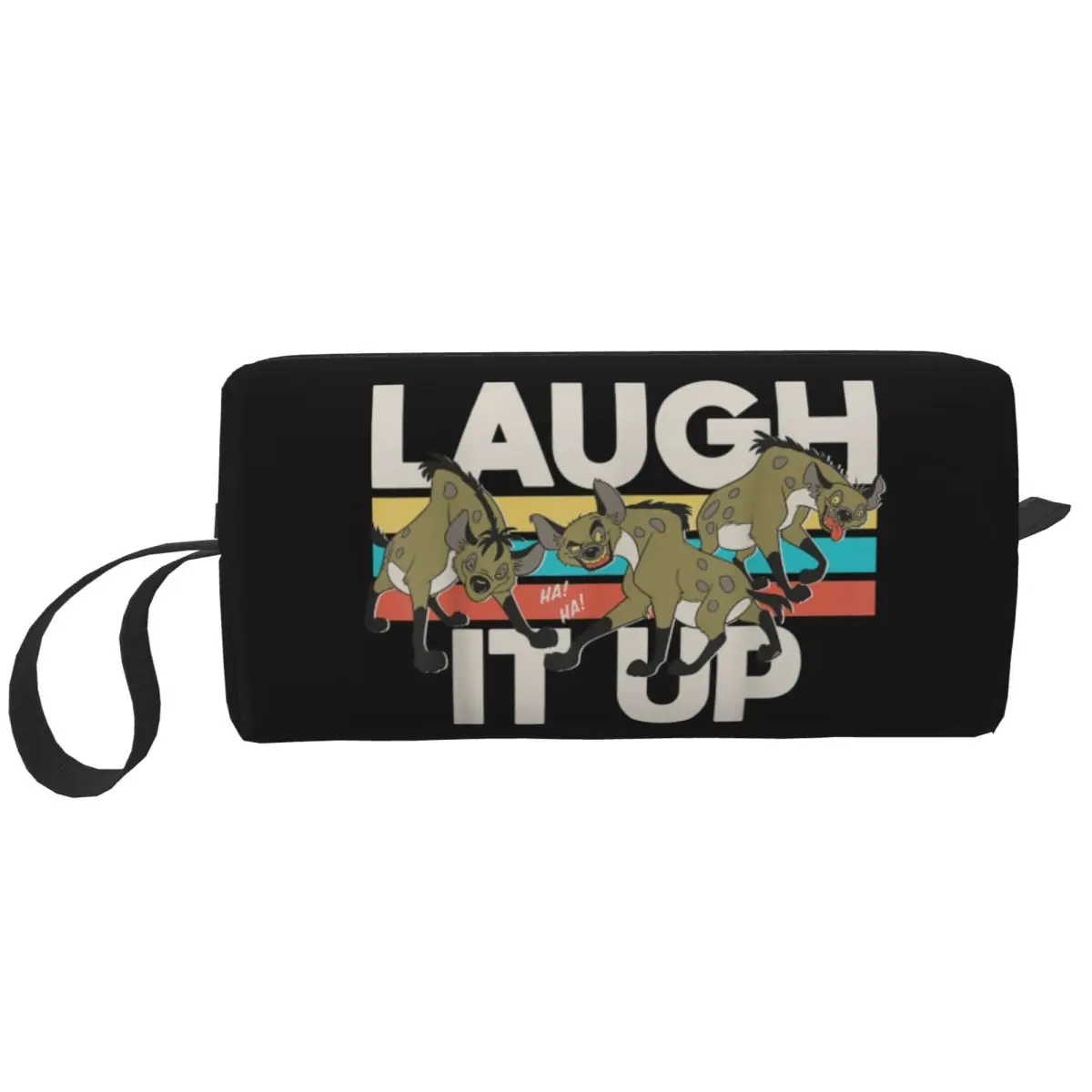 

Модная дорожная сумка для туалетных принадлежностей The Lion King Hyenas Laugh It Up 90-х годов, женский органайзер для косметики для макияжа, комплект Dopp для хранения красоты