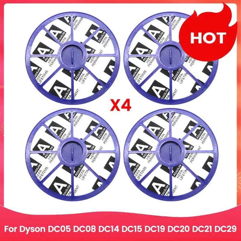 A01V-4 قطعة أقل آخر عودة فلتر HEPA فورديسون DC05 DC08 DC14 DC15 DC19 DC20 DC21 DC29 أجزاء المكنسة الكهربائية فلتر HEPA