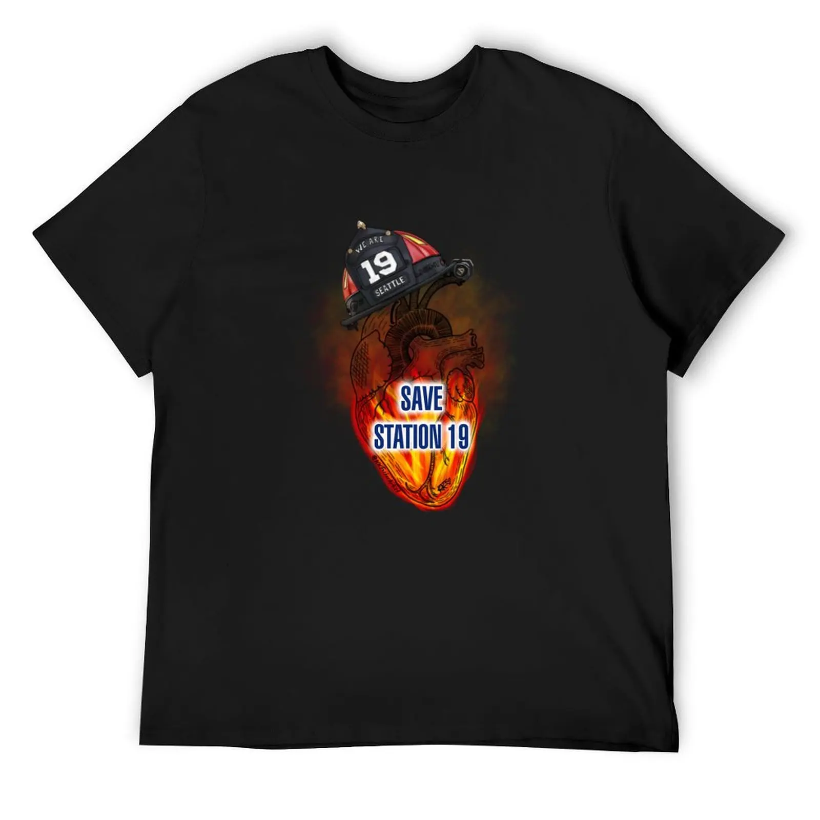 

Save Station 19 T-Shirt custom t-shirts Man t-shirt man clothes Personalized t-shirt shirts graphic tee men