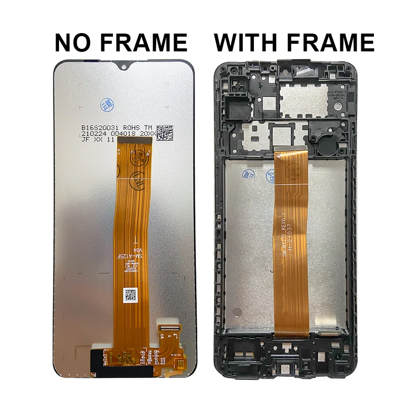 LCD For Samsung Galaxy A12 A125F / A12 Nacho A127 / A02 / M02 Display Touch Screen Digitizer Assembly Replacement Repair Parts