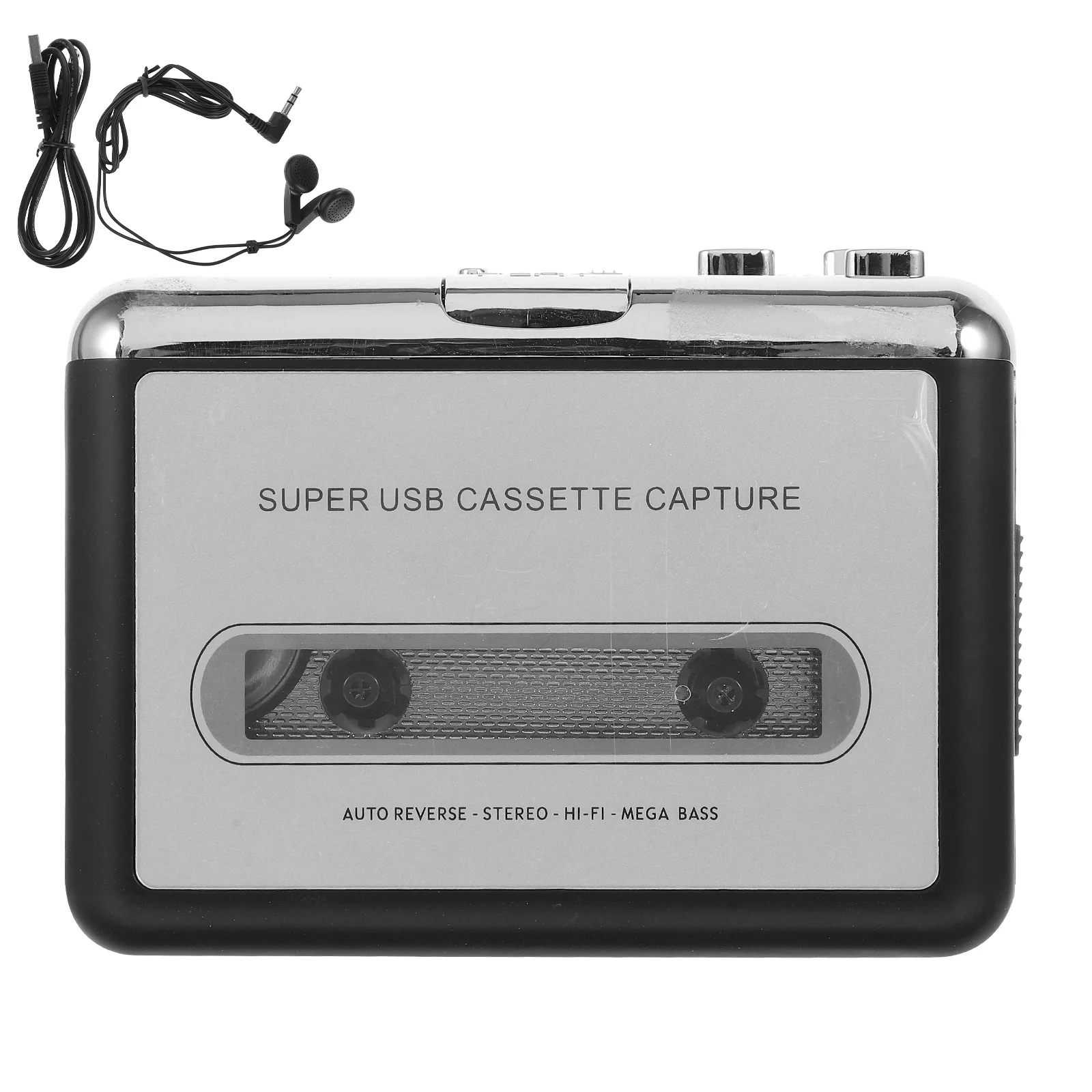 

Cassette Player Tape to Mp3 Converter USB Portable Audio Tape Converter Device for Music Capture Playback Transfer