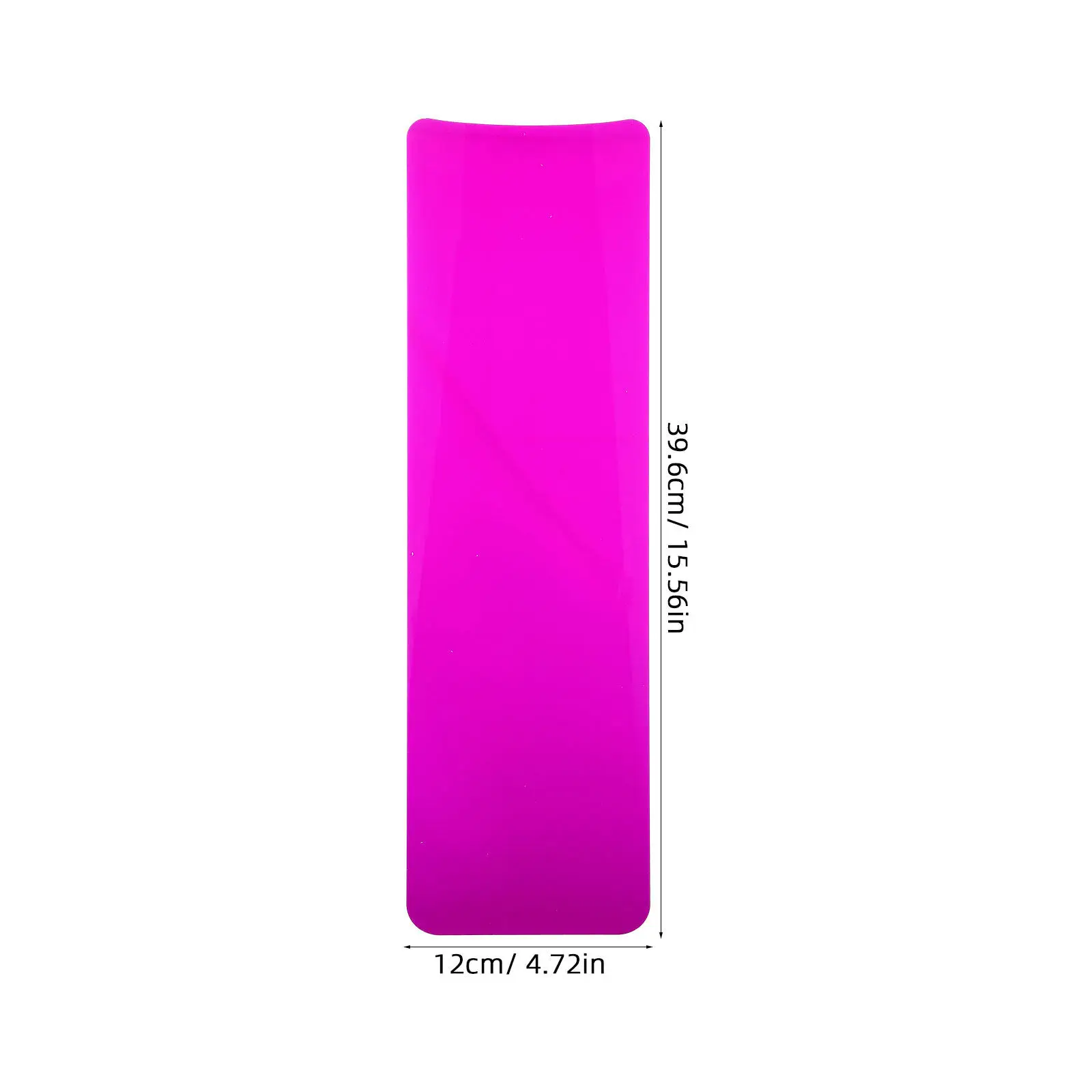Hair Dye Highlighting Board Premium Acrylic Hair Coloring Paddle for Salon and Home Use Hairdressing Tinting Board Tool 2