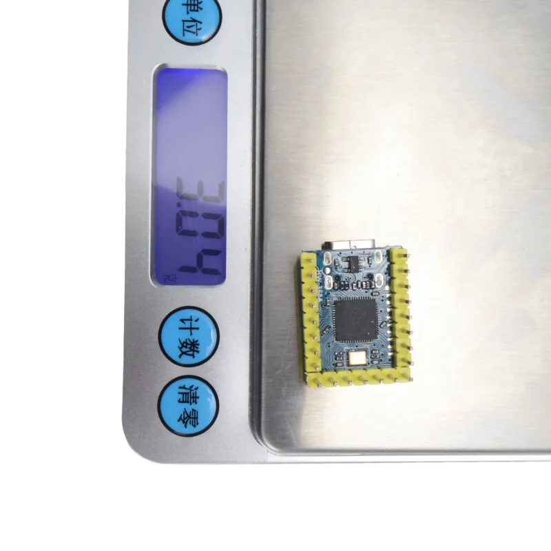 RP2040-Zero Development Board – RP2040 Dual-Core Microcontroller 2MB Flash SMD Stamp-Hole Package Compatible with Pico Ecosystem