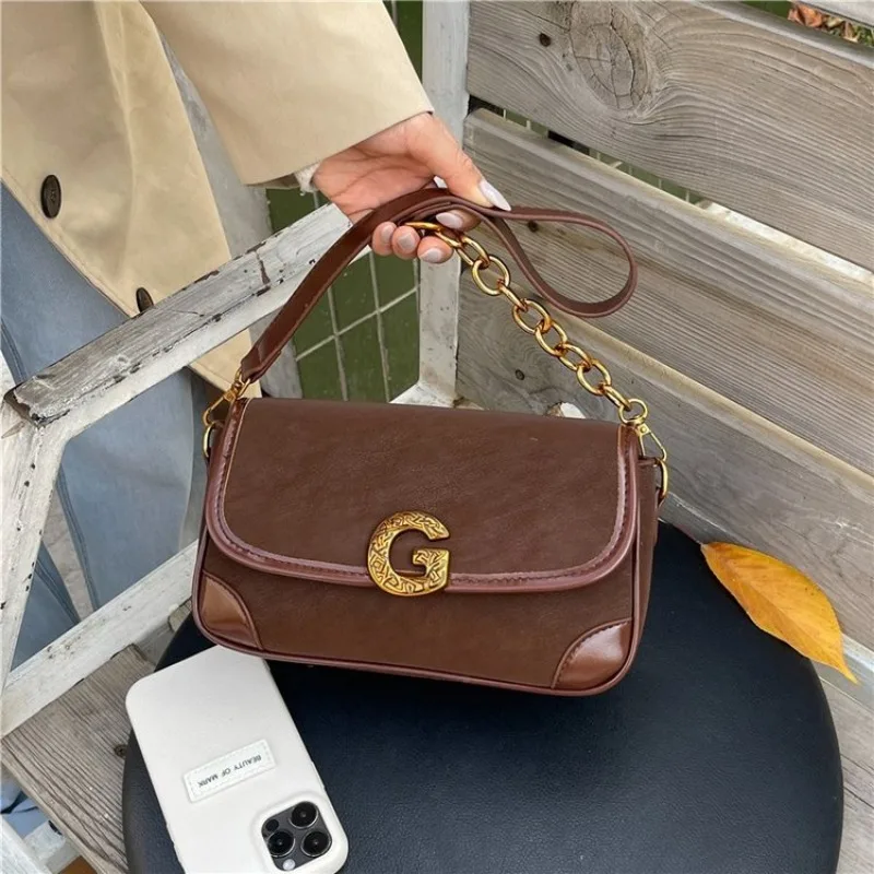 

Trendy Female Bag 2025 New Style Underarm Crossbody Daily Use Exquisite Chic Practical Fashionable Versatile Stylish Casual