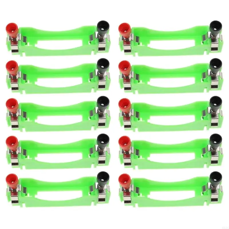 HX5C AA 배터리 홀더 배터리 스토리지 상자 플라스틱 배터리 저장 상자 AA 병렬 시리즈 회로 PCB 프로젝트 용 배터리 AA 배터리