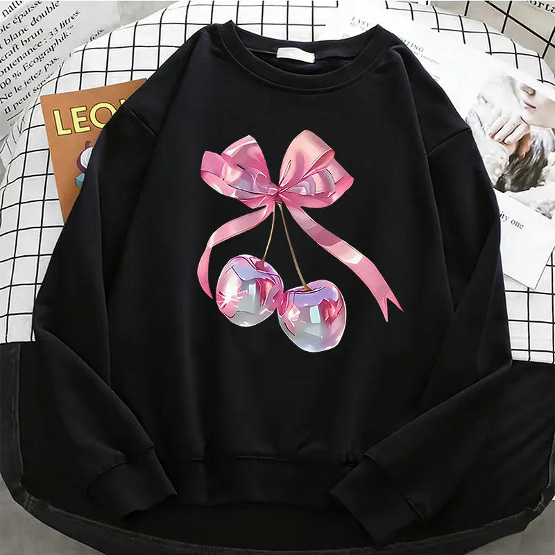 

Женская толстовка с графическим принтом в готическом стиле, однотонная, теплая, флисовая, мягкая, с круглым вырезом, повседневная одежда для женщин