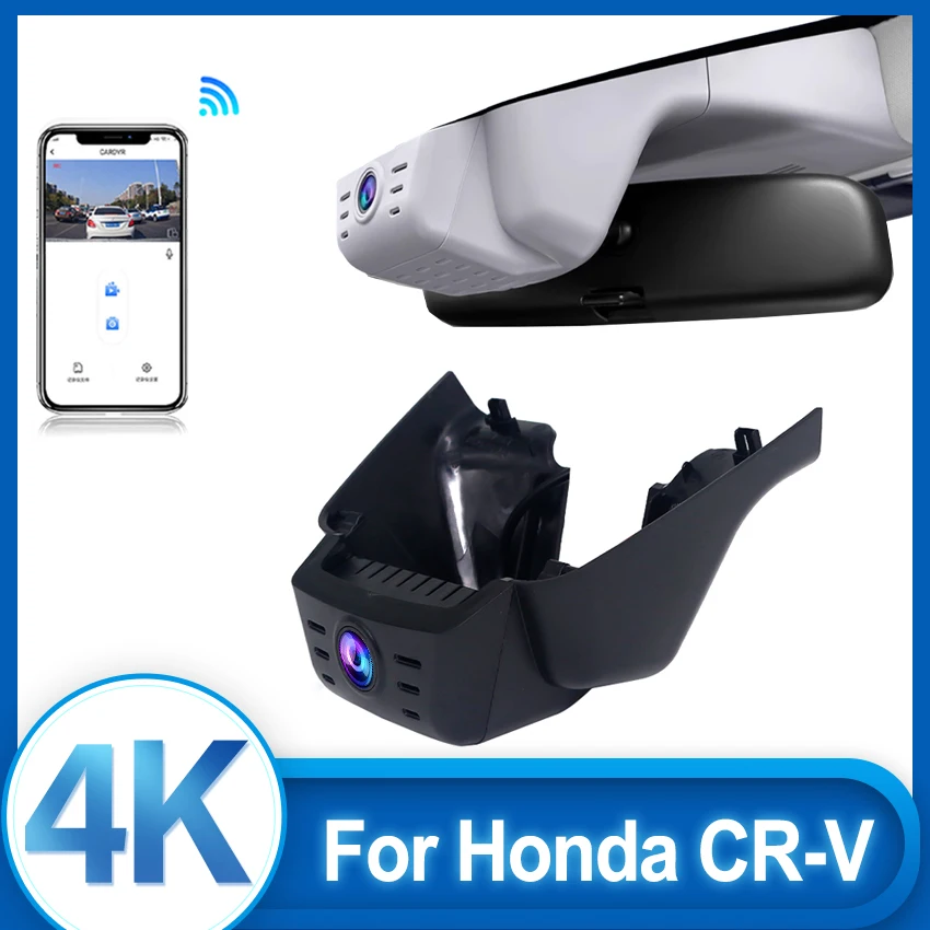 Dash Camera For Honda CR-V CRV CR V Hybrid 6th Gen 2023 2024 2025,Plug and Play 4K Dash Cam For Car DVR Accessories For CRV