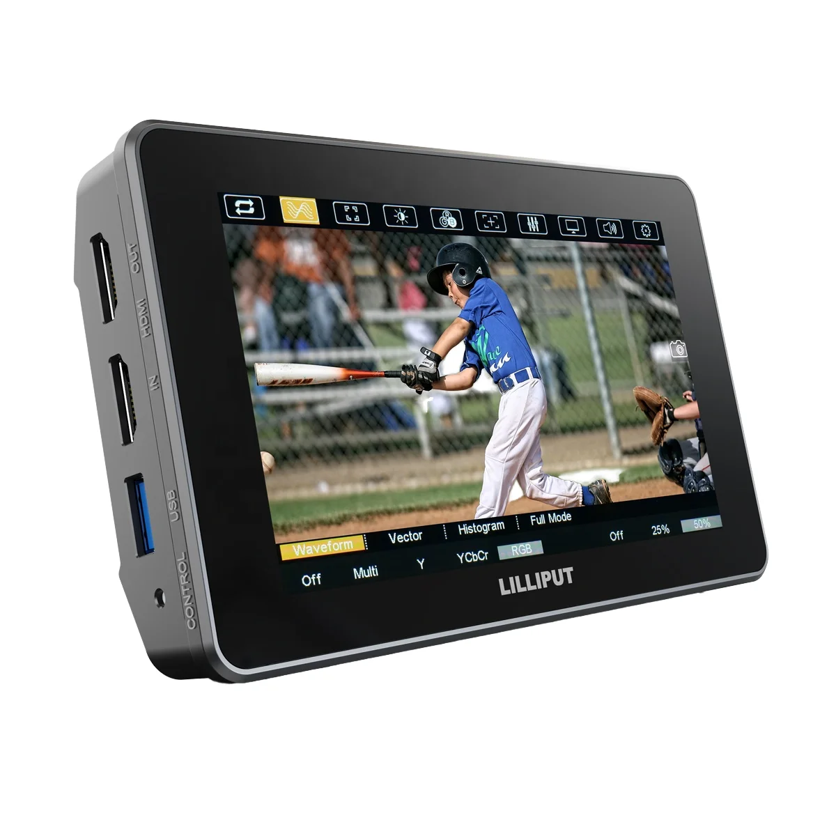 Screen 100% BT.709 Photography Film Maker New 4K for HDR IPS LCD for HT5S 5.5 Inch 2000nits 3G-SDI Touch