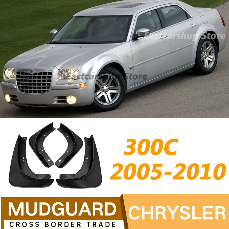 

Car Mudflap for Chrysler 300 300C 2005-2010 Car Front Rear Fender Flares Mud Flaps Painted Mudguards Splash Guard Accessories