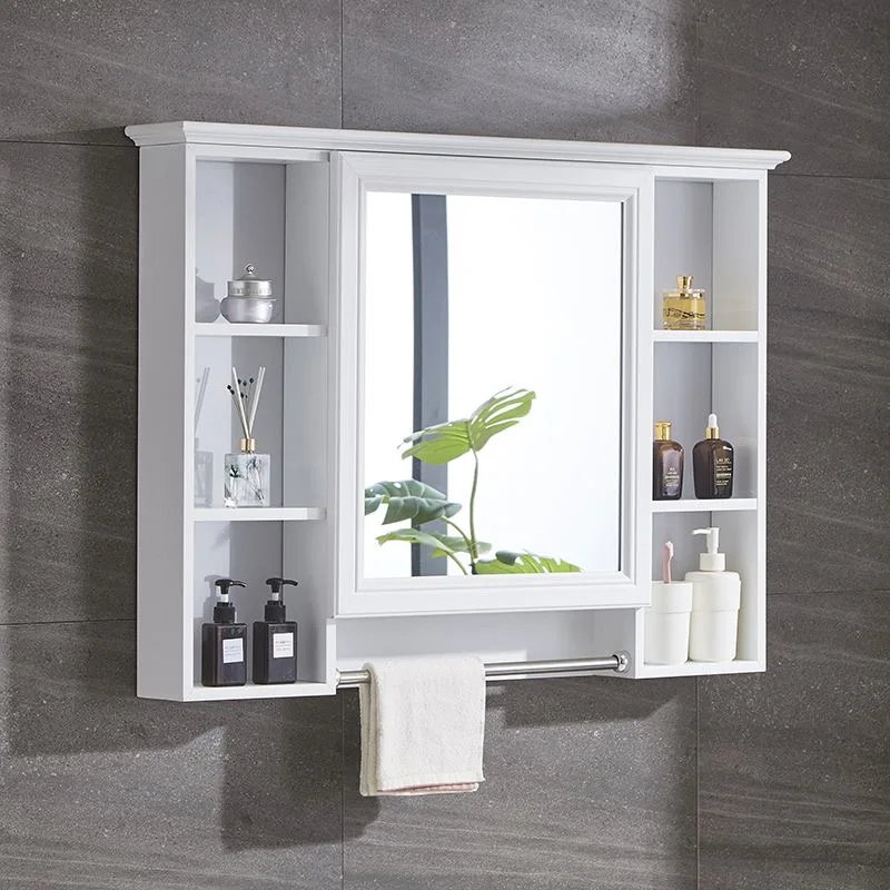 

America Bathroom Medicine Cabinet with Mirror and Adjustable Shelf, Storage Cabinets Bathroom Cabinet Wall Mounted for Bathroom