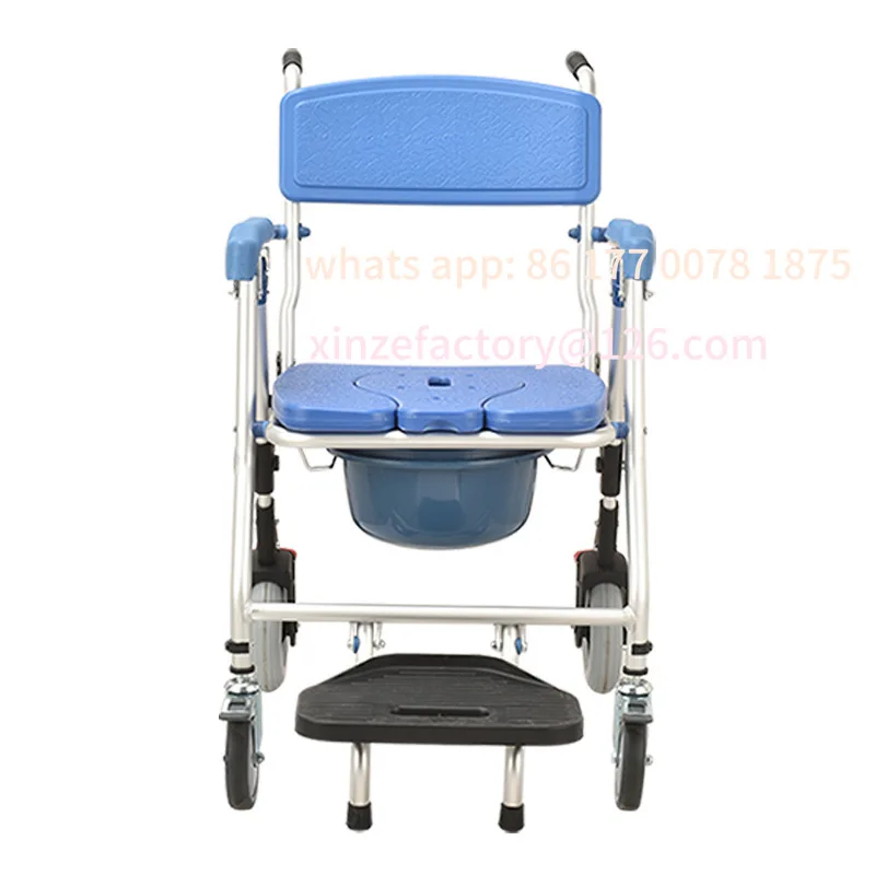 

Customizable Household Multifunctional Seniors Toilet Chair Bathroom with Wheels