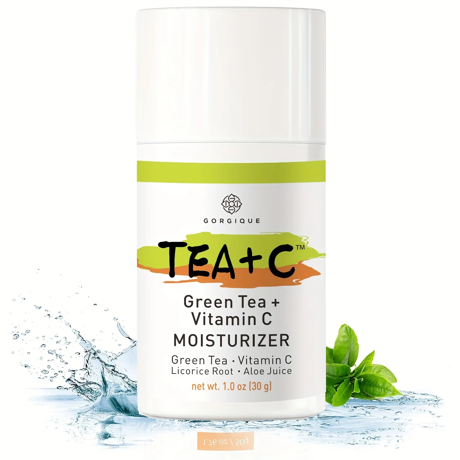 Tea+C Green Tea Vitamin C Moisturizer Hydrates Softens Firms Tones for Healthy Radiant Skin