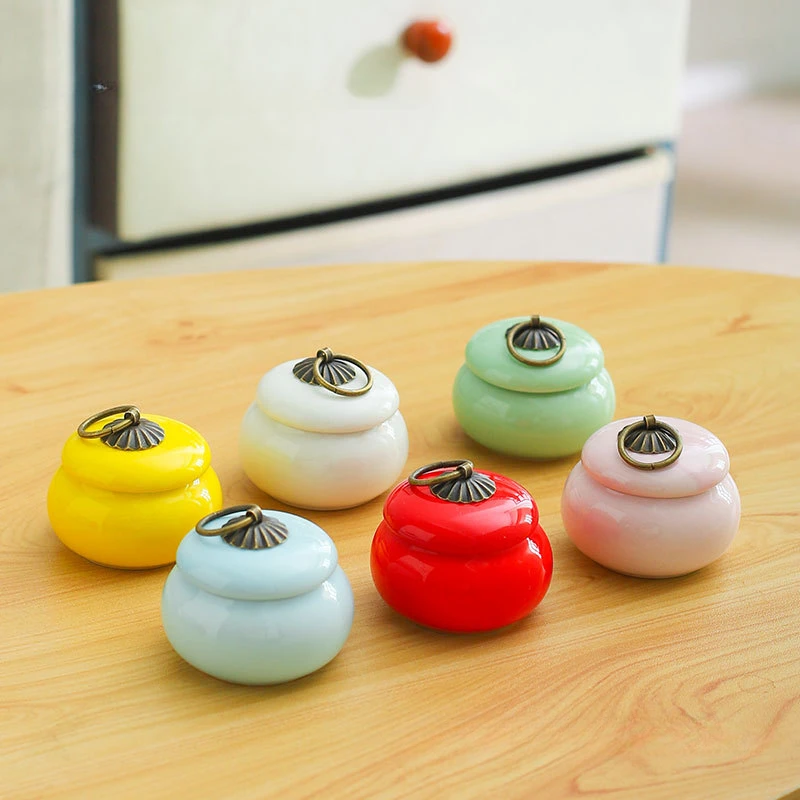 

Ceramic Ash Box for Pet, Small Cremation Urns, Personalized Memorial Funeral for Ash Holders, Cinerary Casket, Cat and Dog