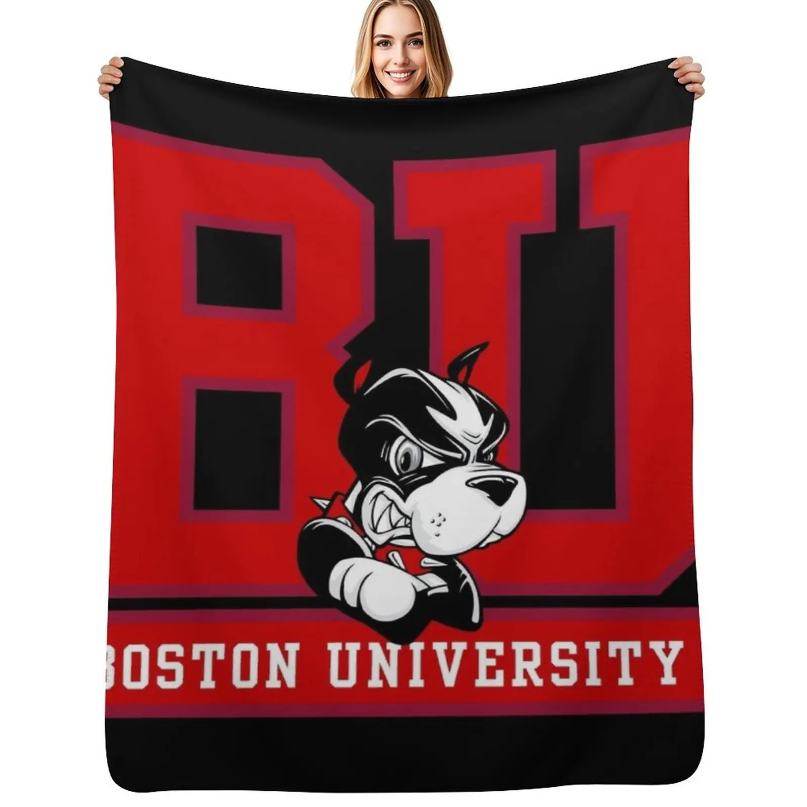Popular, Boston-Icon Throw Blanket Soft Plaid Decorative Sofas Moving Sofa Bed For Decorative Sofa Blankets