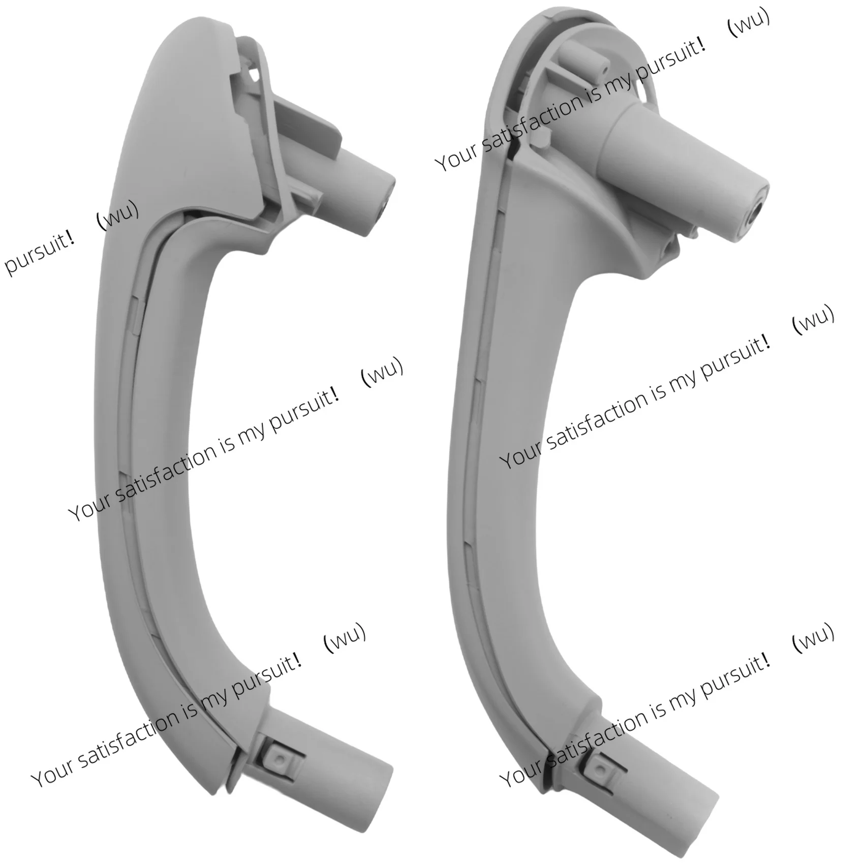 for Mercedes Benz W203 C-Class C230 C240 C280 C350 C320 03-07 Front Left and Right Interior Door Pull Handles Gray
