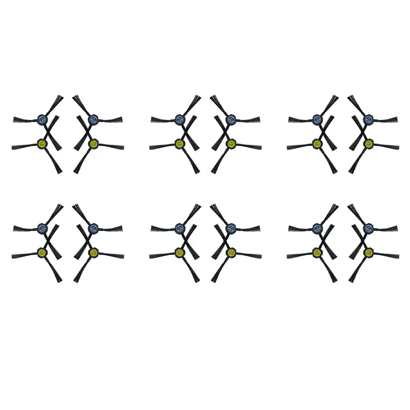 ABUS-24Pcs Боковые щетки для Ilife Ilife X750 V8S V80 V8 Замена пылесоса