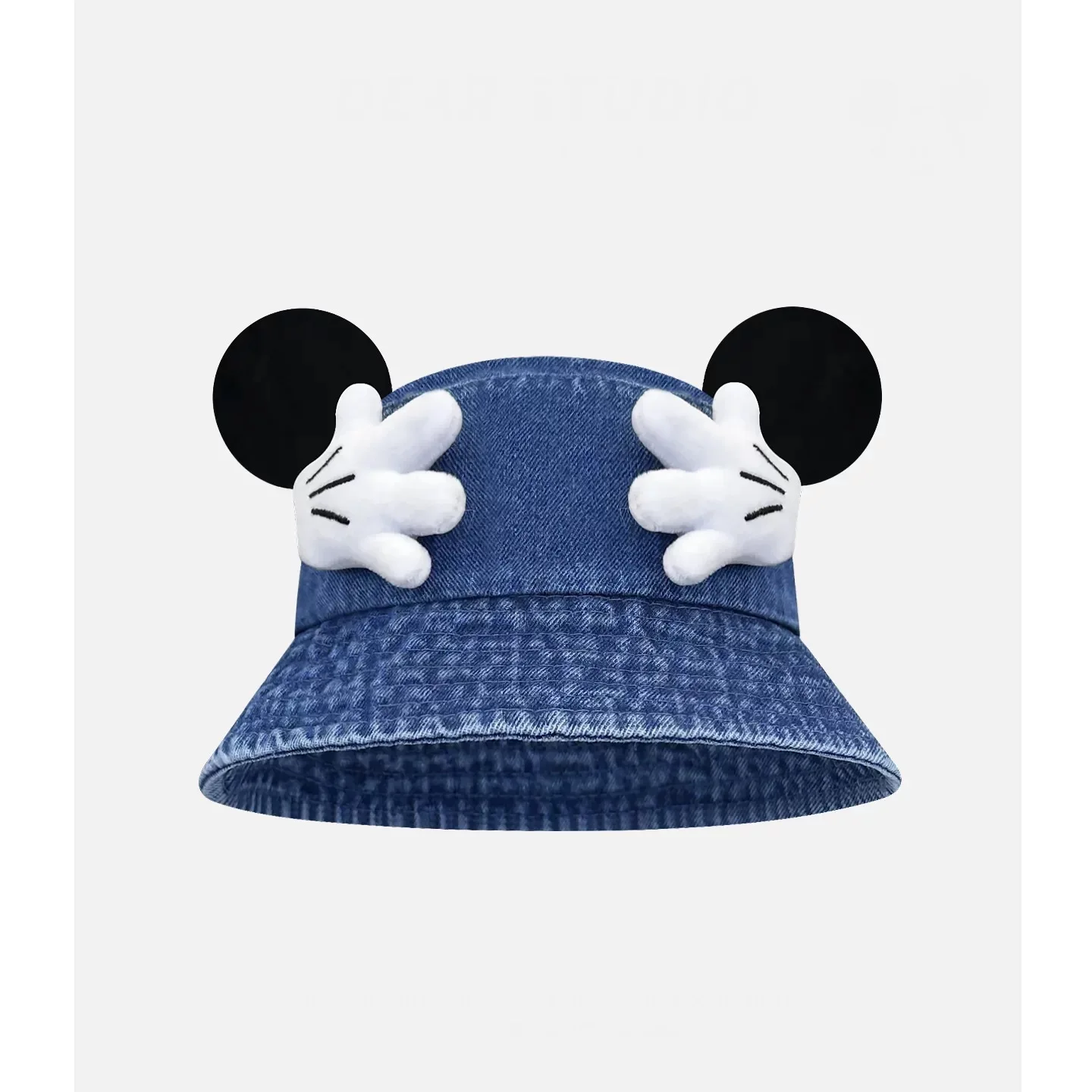 New Model Parent-Child Fisherman Caps Playful And Cute Hand Ear Design Sun Protection And Sun Shading Basin Hats