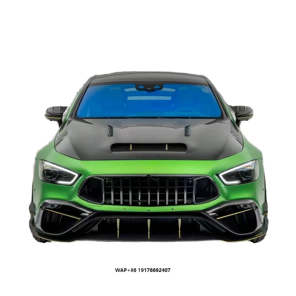 MSY Style Carbon Fiber Body Kit for  GT50 GT53 GT63 New Condition Front Lip Diffuser Spoiler Car Bumpers