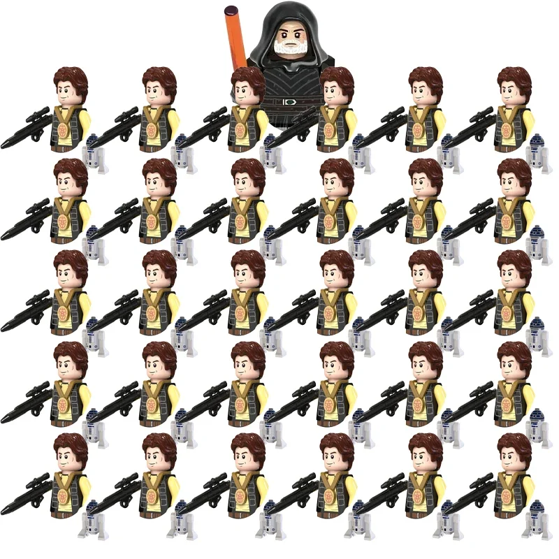 

Star Wars Minifigure Set 31pcs Republic Commando 501st Blocks TV6109 TV6106 Trooper Force 99 Hunter Crosshair Wrecker Brick
