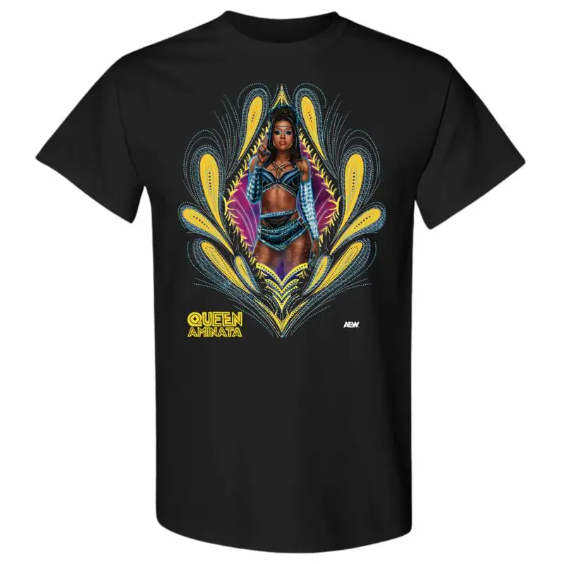 

QUEEN AMINATA ROYALTY AEW Official T Shirt