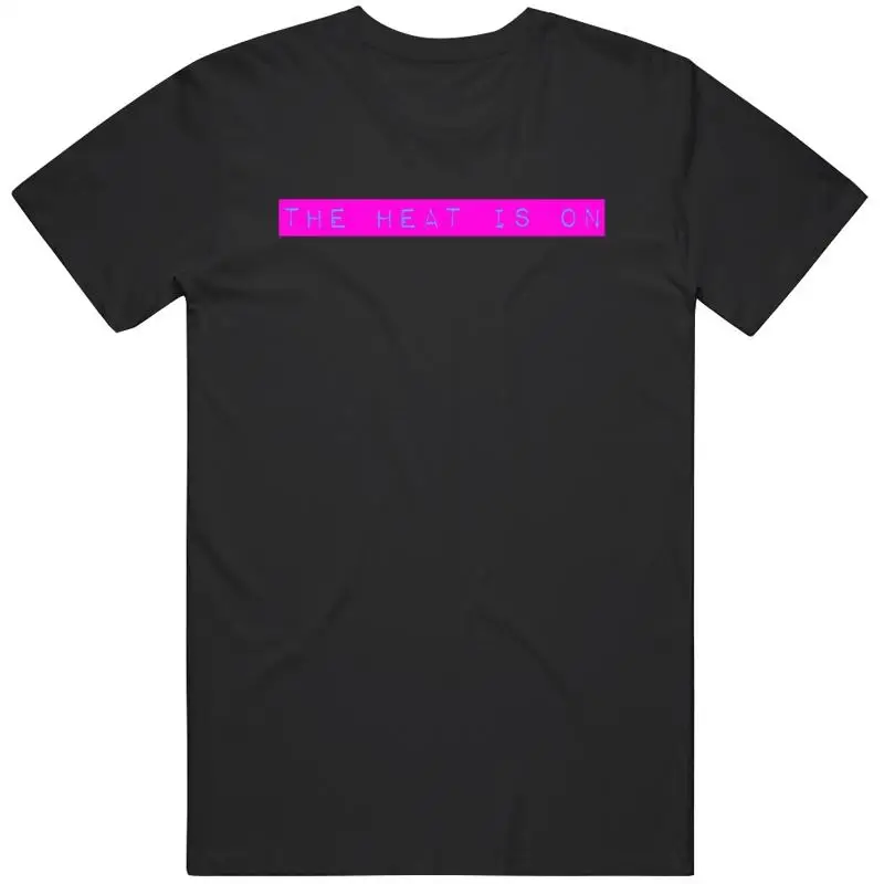 Camiseta The Heat Is On Miami Basketball Fan V2