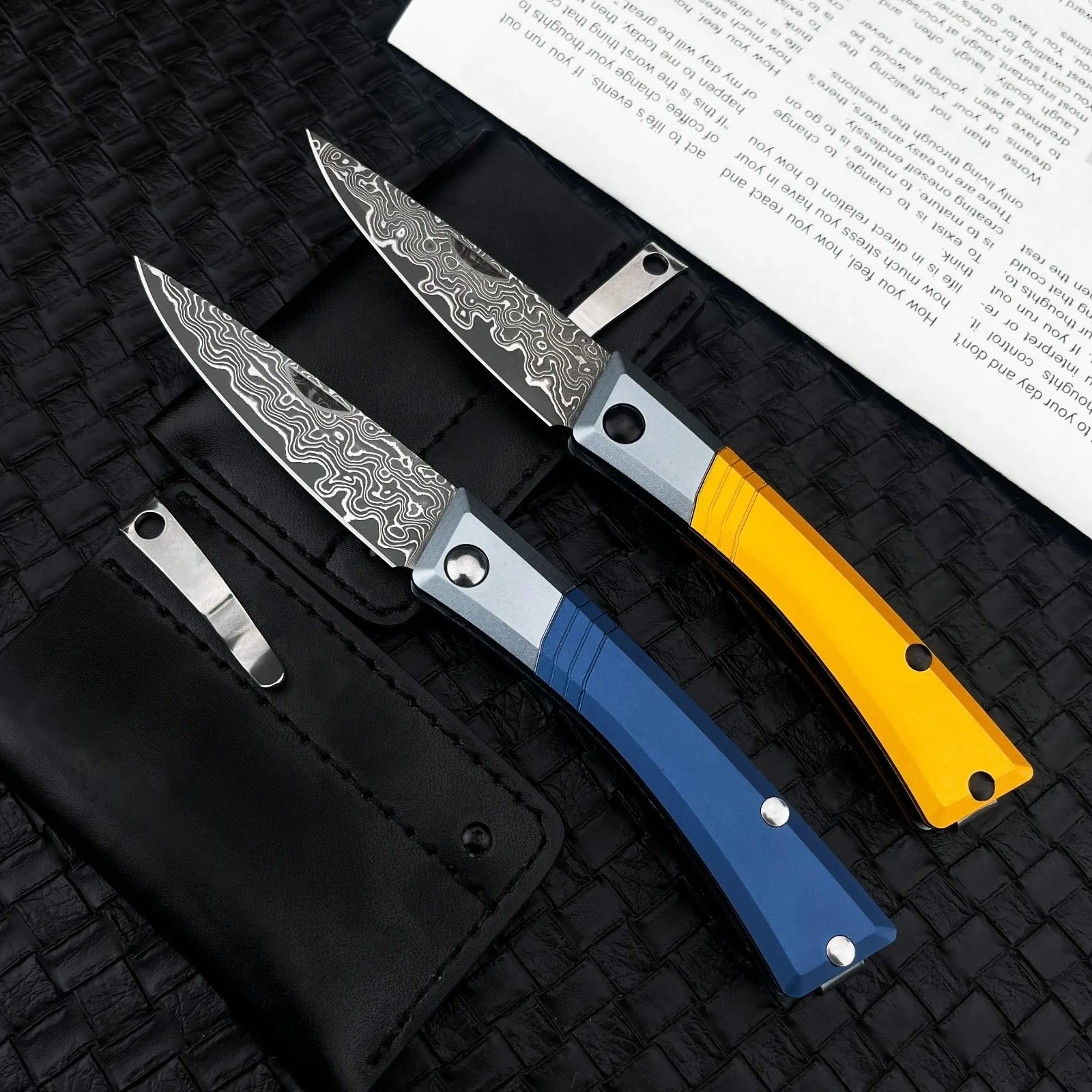 

Складной нож BM 315 «Всё в одном» для активного отдыха, с клинком из дамасской стали и алюминиевой рукоятью, для кемпинга, рыбалки, активного отдыха на природе, подарок