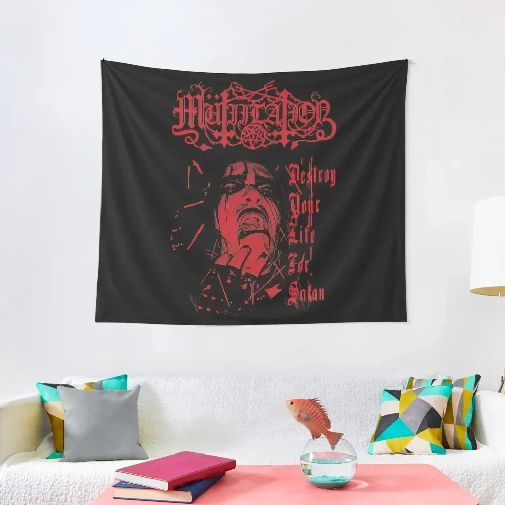 

satan may cry Tapestry Room Aesthetic Luxury Living Room Decoration Wall Hanging Decor Home And Comfort Decor Tapestry