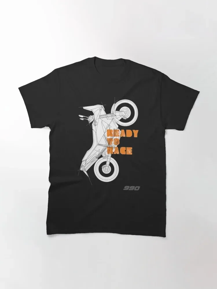 Motorcycle 990 Ready To Race Classic T-Shirt