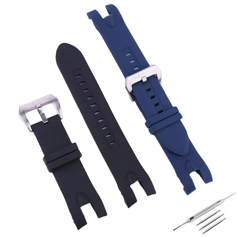 

26mm men's rubber watch band accessories compatible for Invicta Pro Diver 6981 watch strap women's silicone wristband buckle